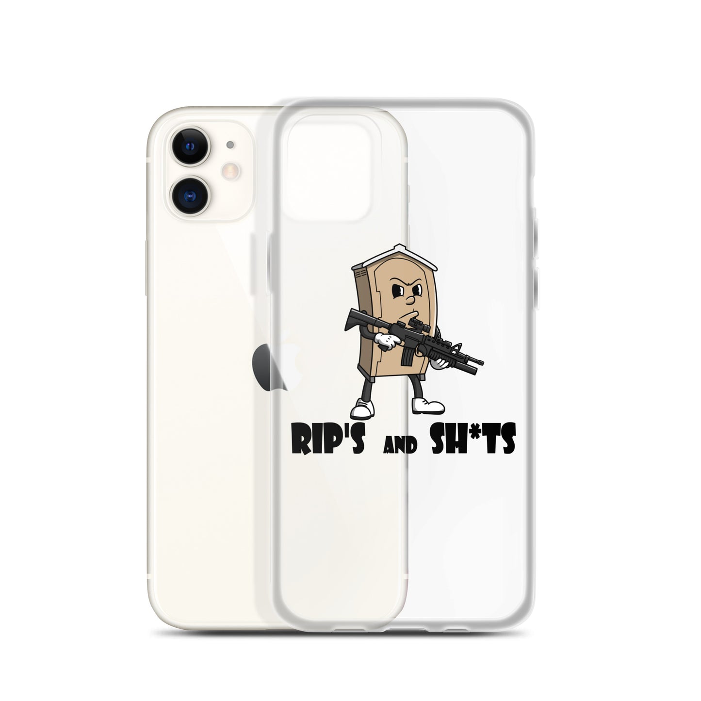 Rip's and Shits iPhone case