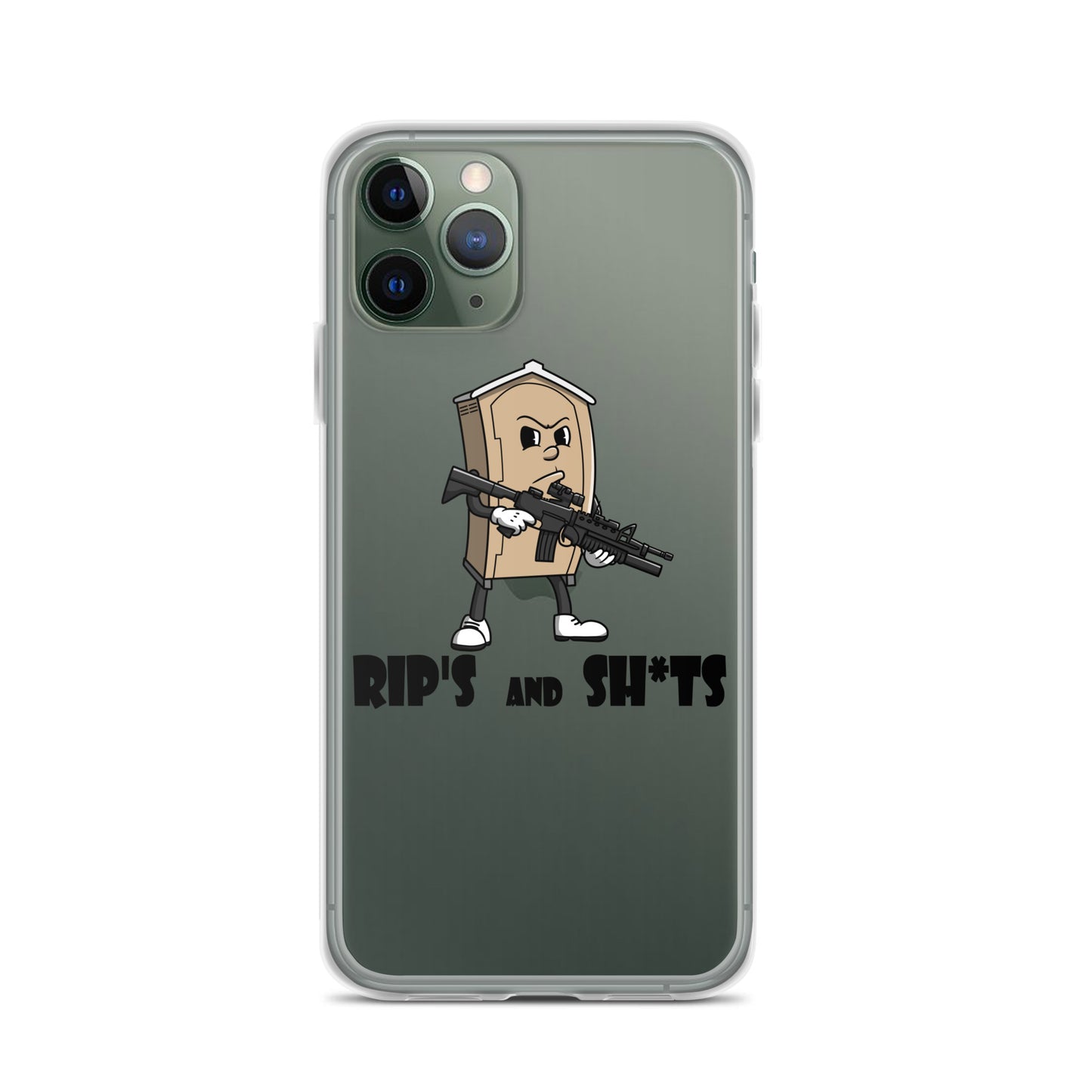 Rip's and Shits iPhone case