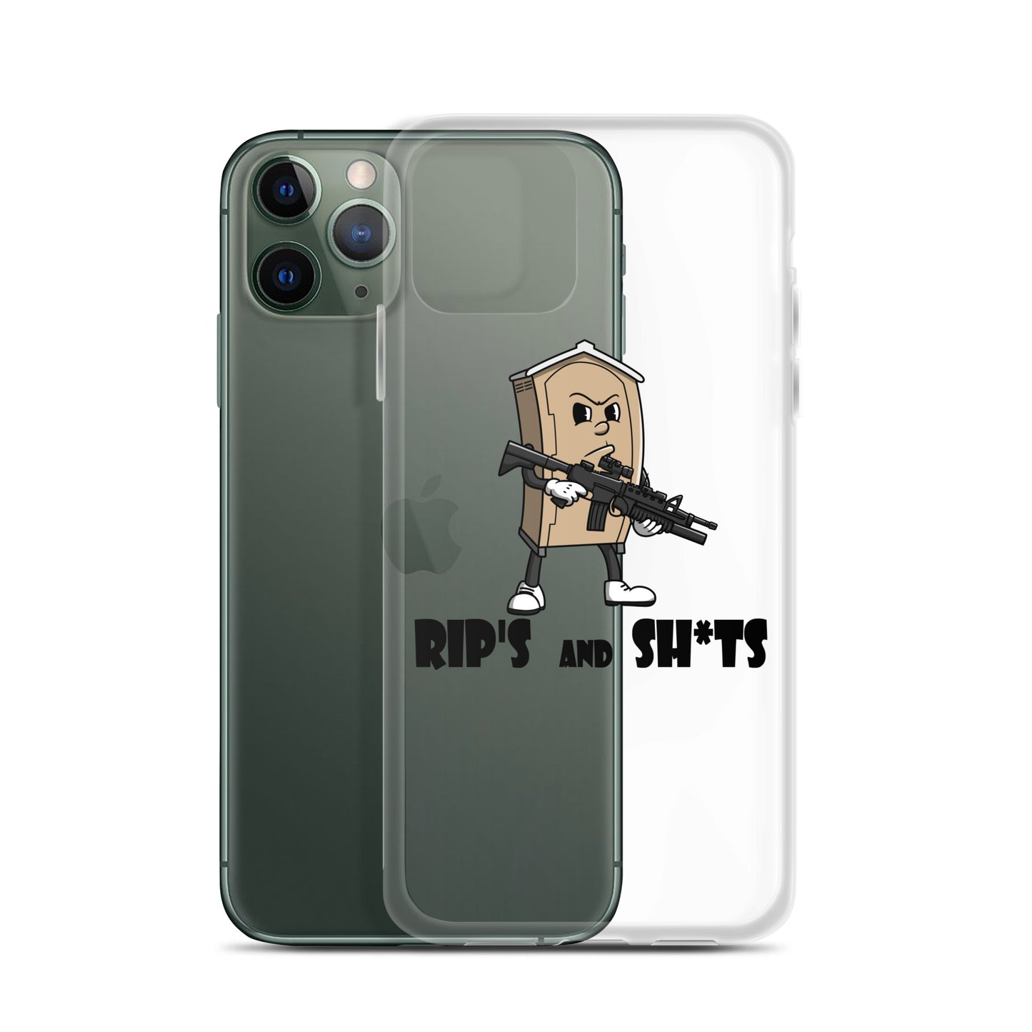 Rip's and Shits iPhone case