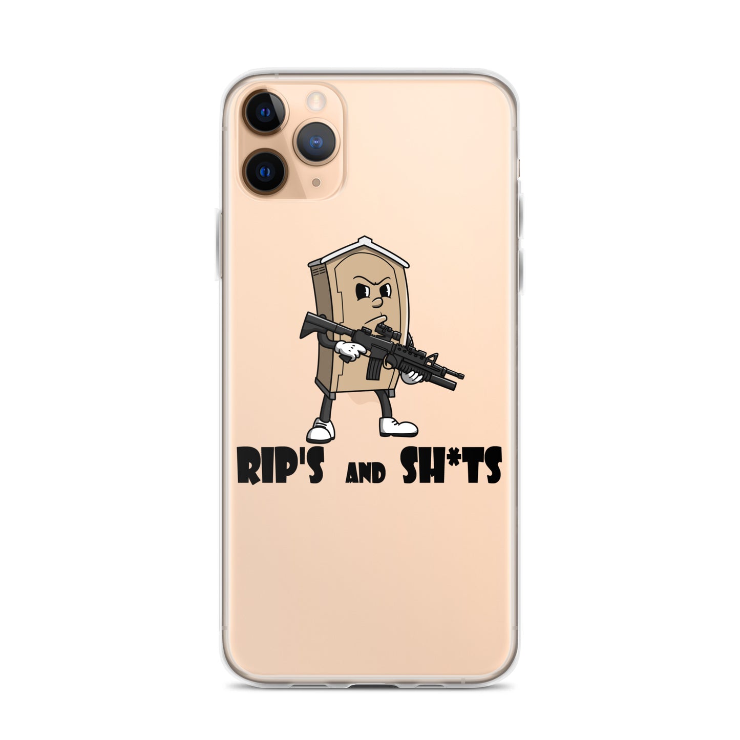 Rip's and Shits iPhone case