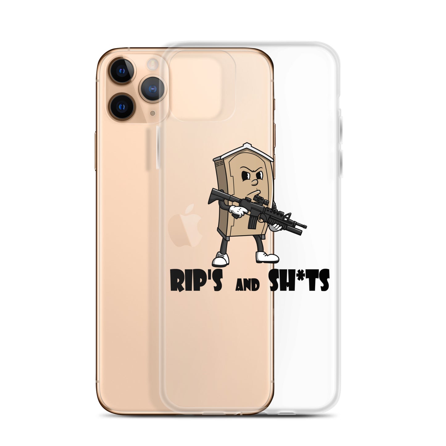 Rip's and Shits iPhone case