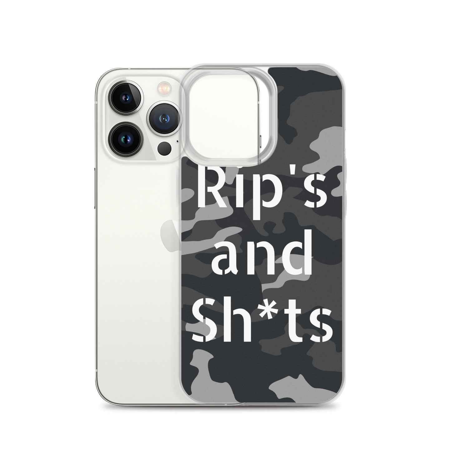 Rips and Sh*ts iPhone Case