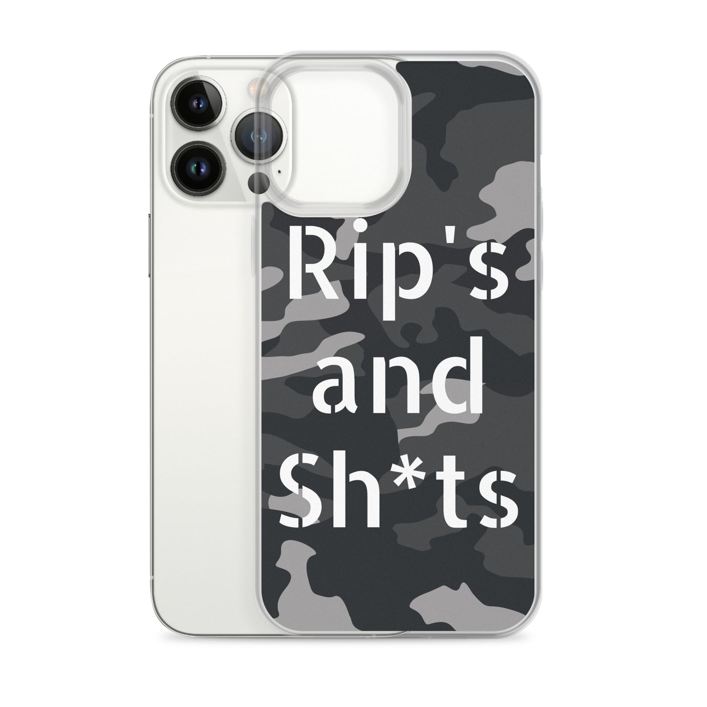 Rips and Sh*ts iPhone Case