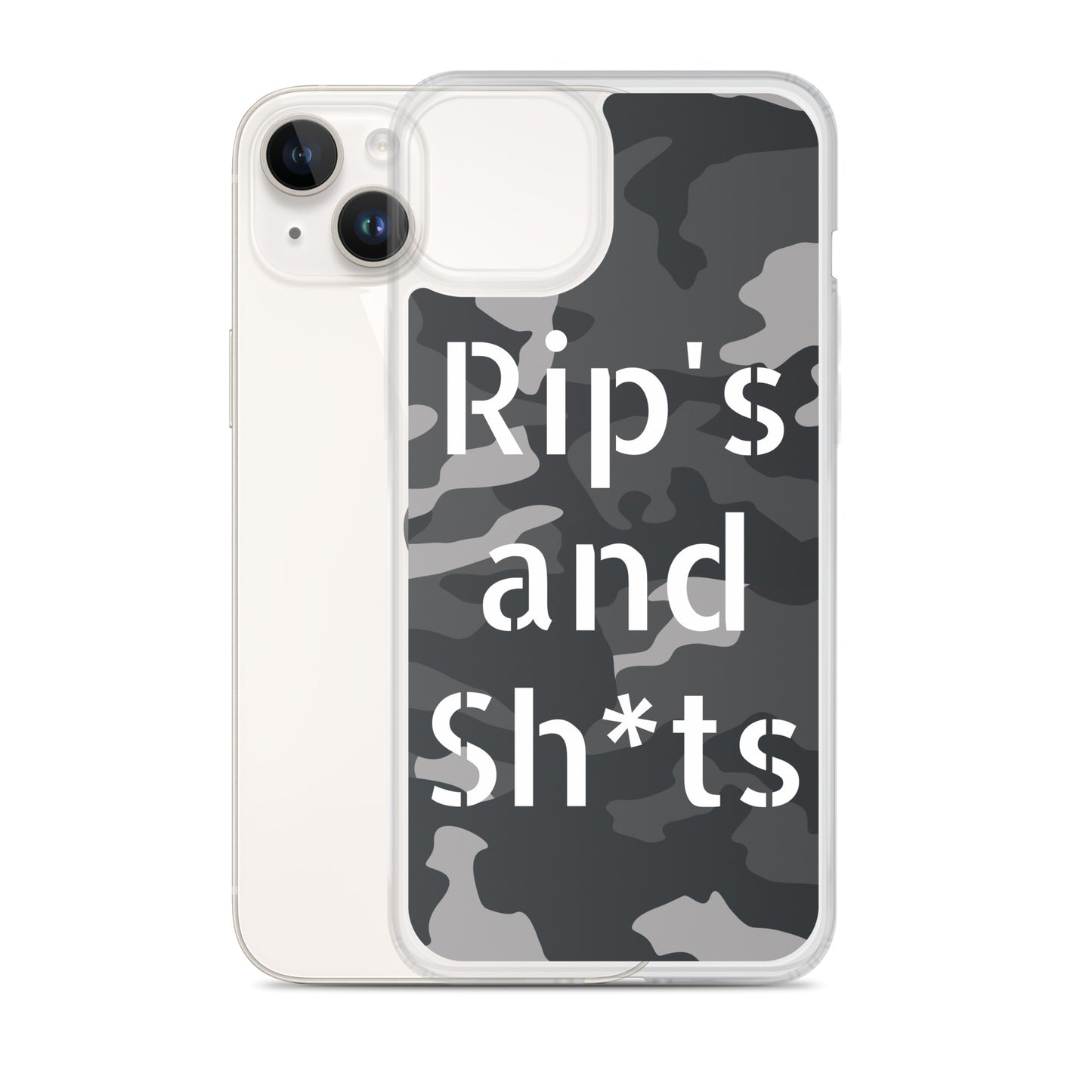 Rips and Sh*ts iPhone Case