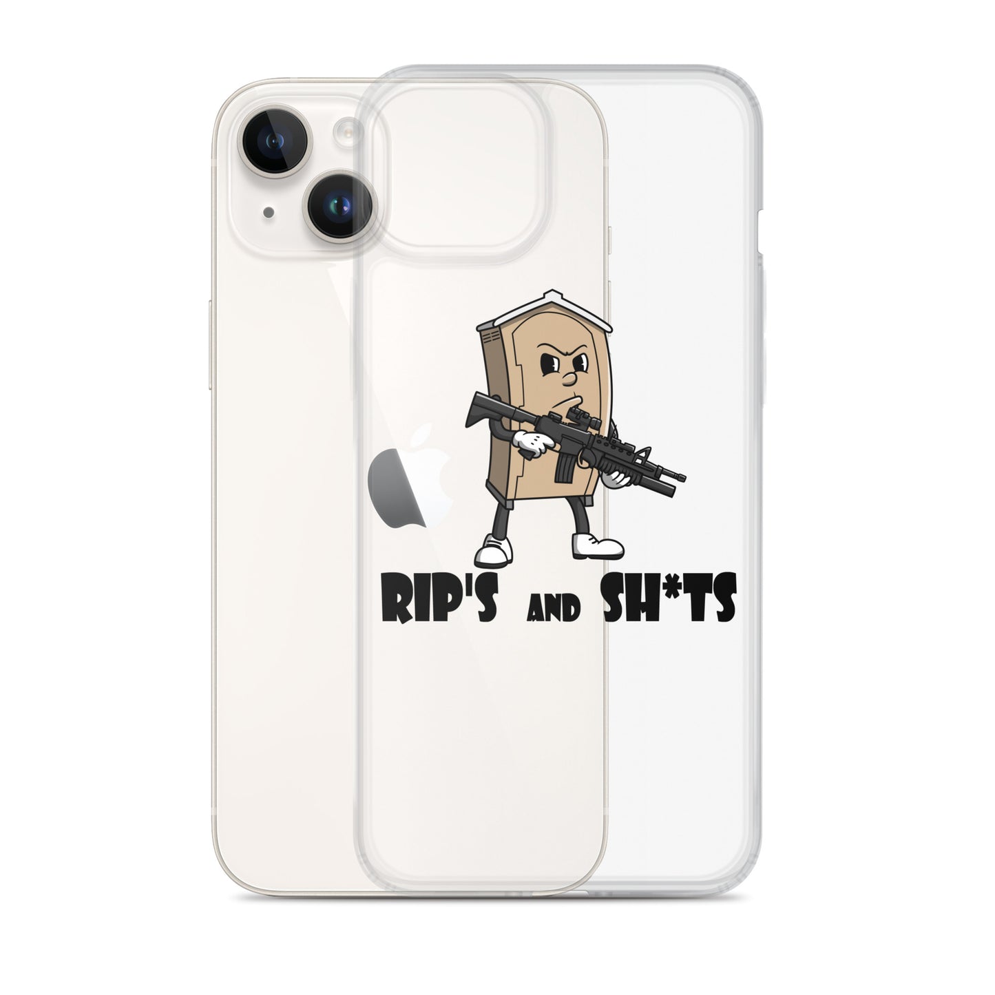 Rip's and Shits iPhone case