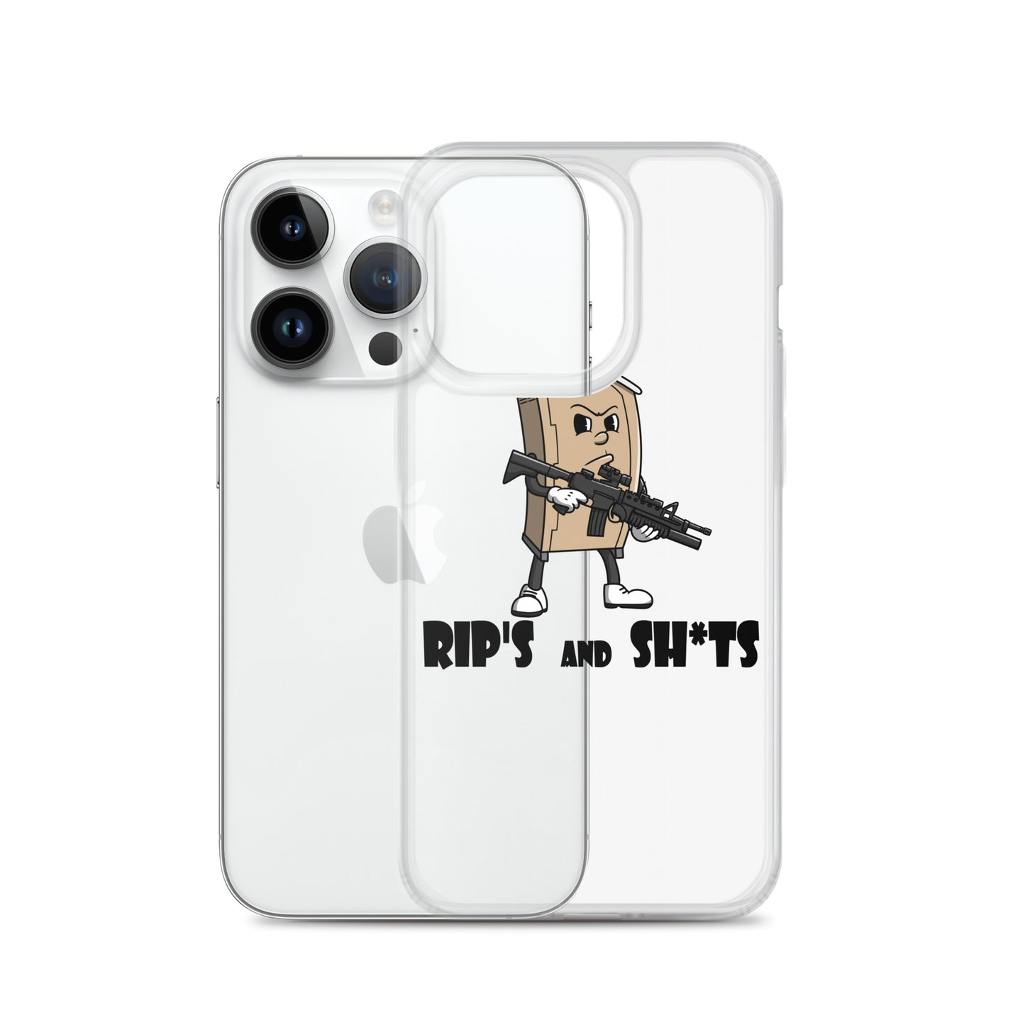 Rip's and Shits iPhone case