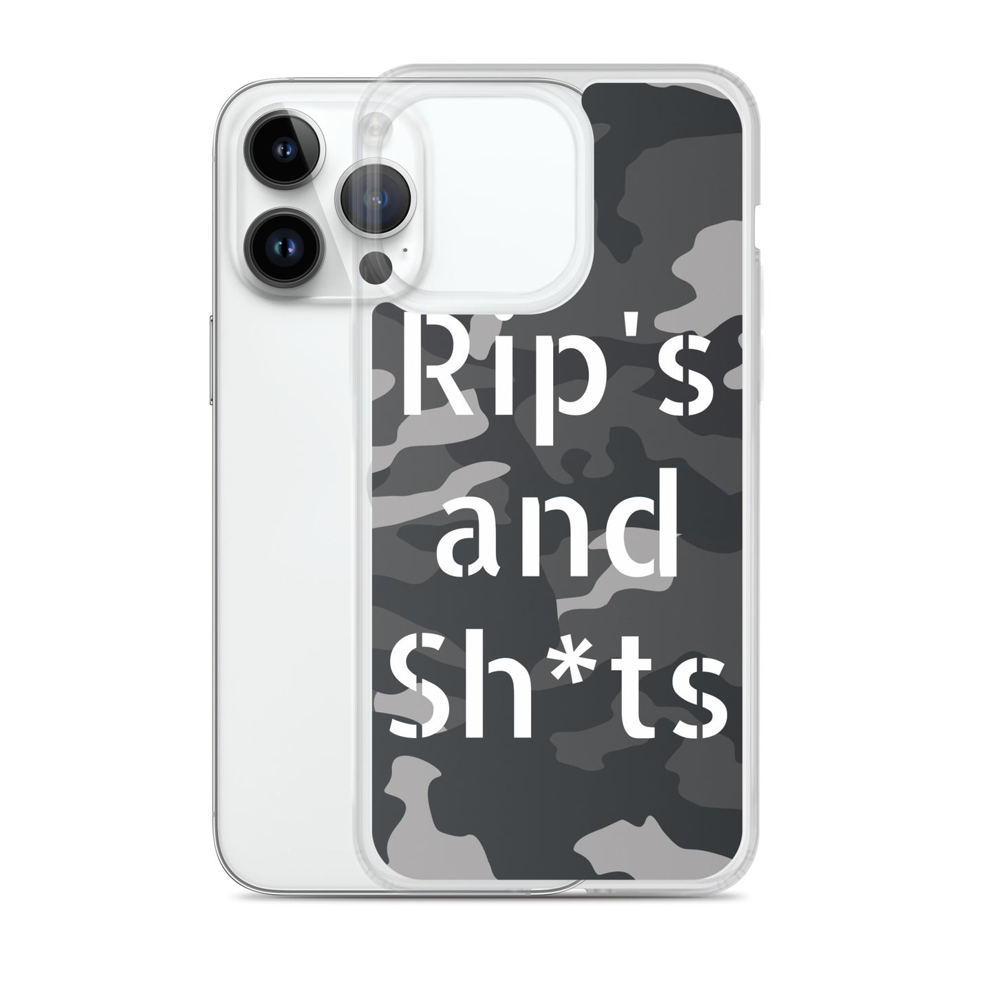 Rips and Sh*ts iPhone Case