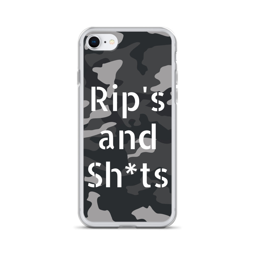 Rips and Sh*ts iPhone Case