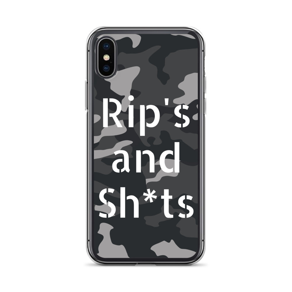 Rips and Sh*ts iPhone Case