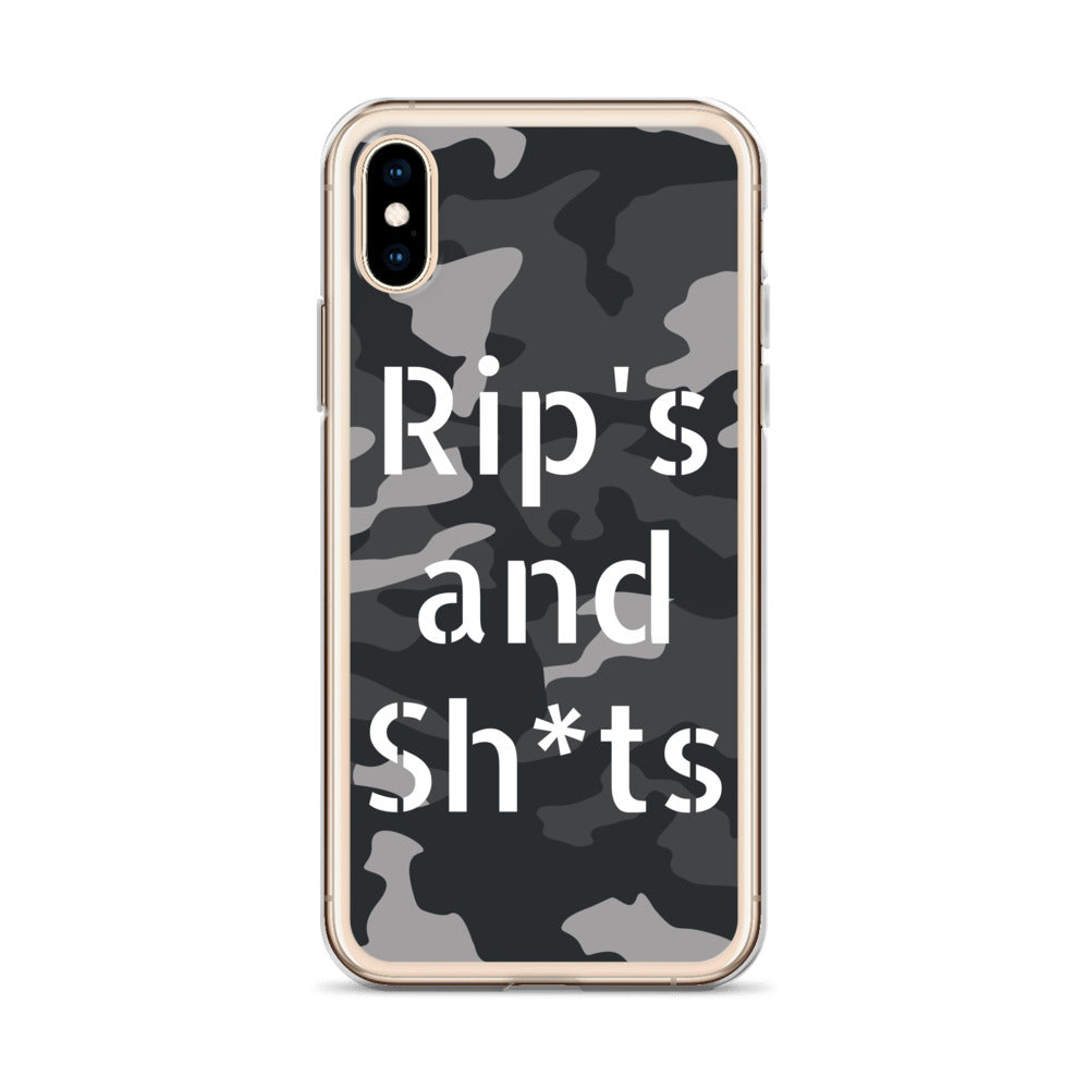 Rips and Sh*ts iPhone Case