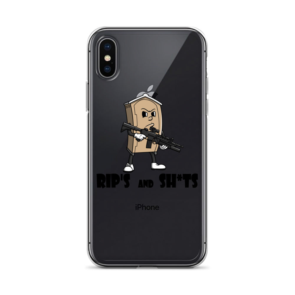 Rip's and Shits iPhone case