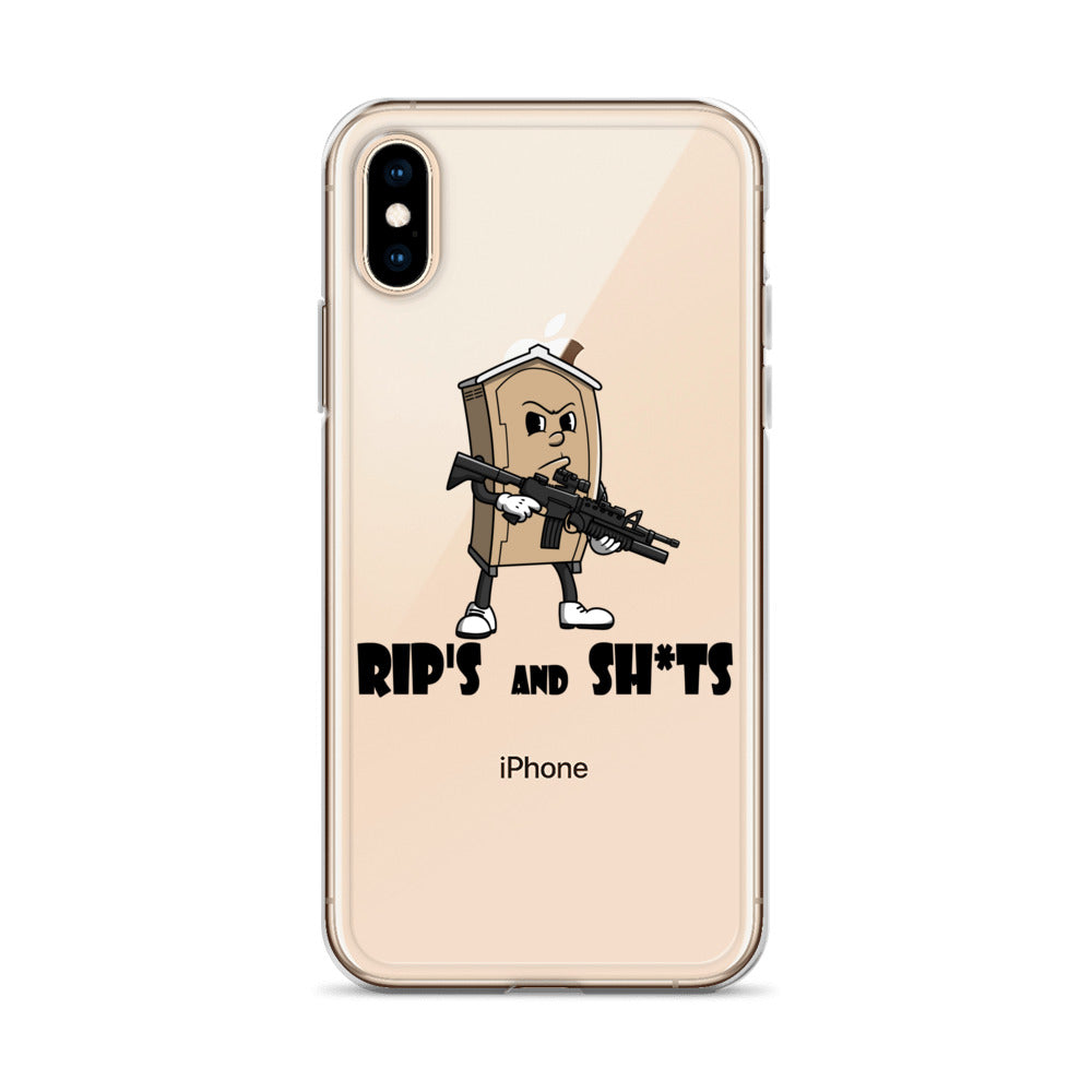 Rip's and Shits iPhone case