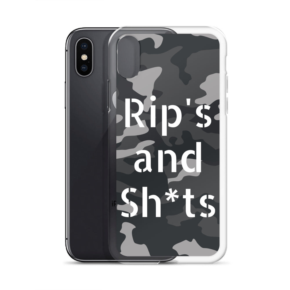 Rips and Sh*ts iPhone Case