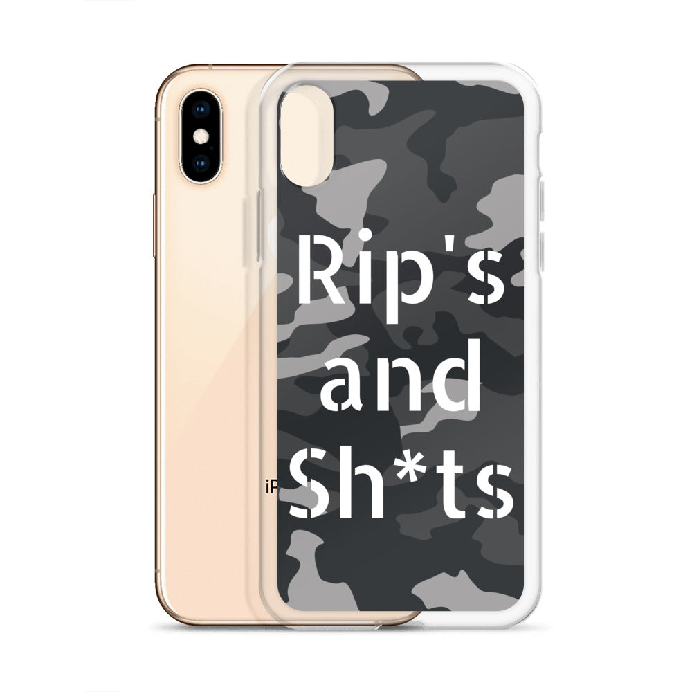 Rips and Sh*ts iPhone Case