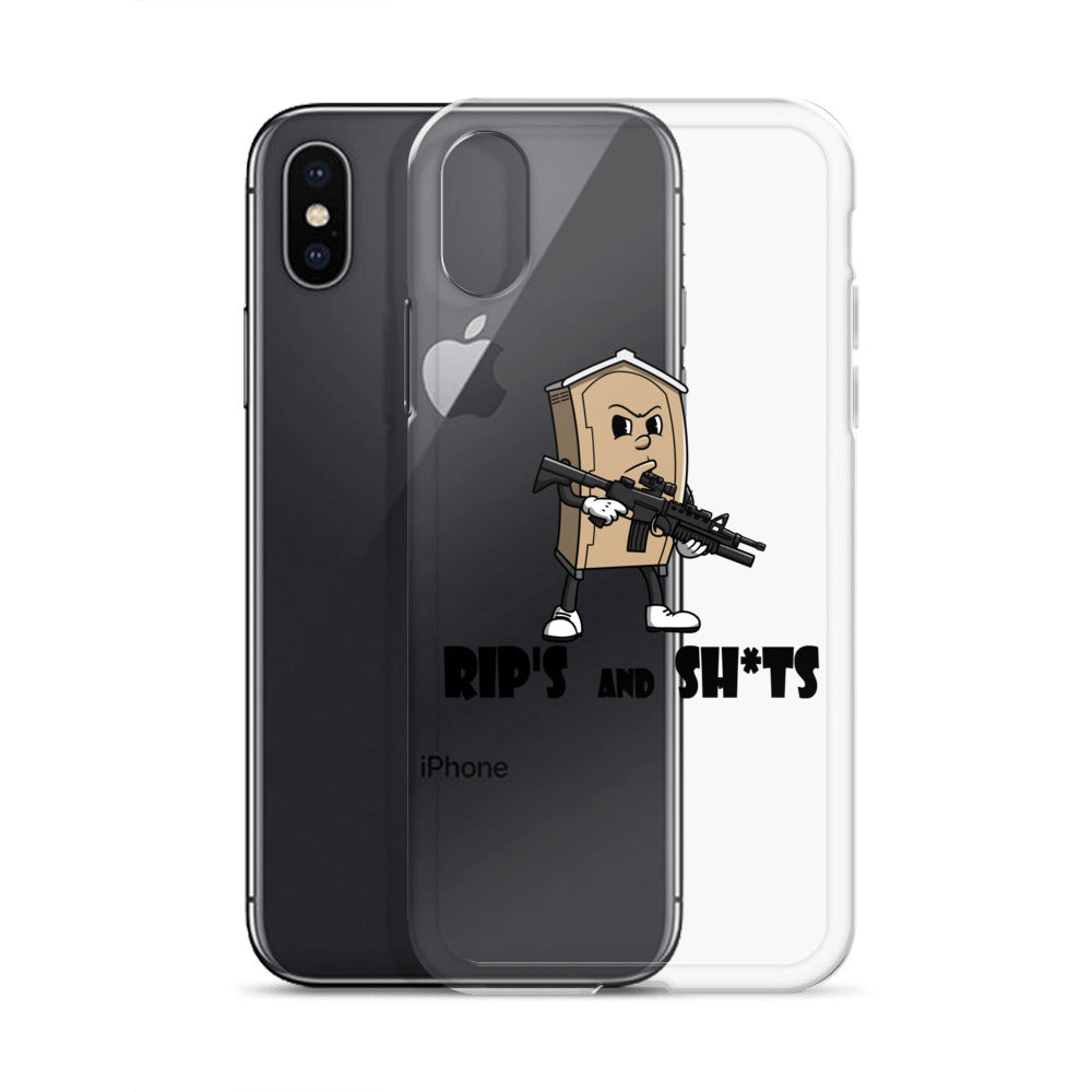 Rip's and Shits iPhone case