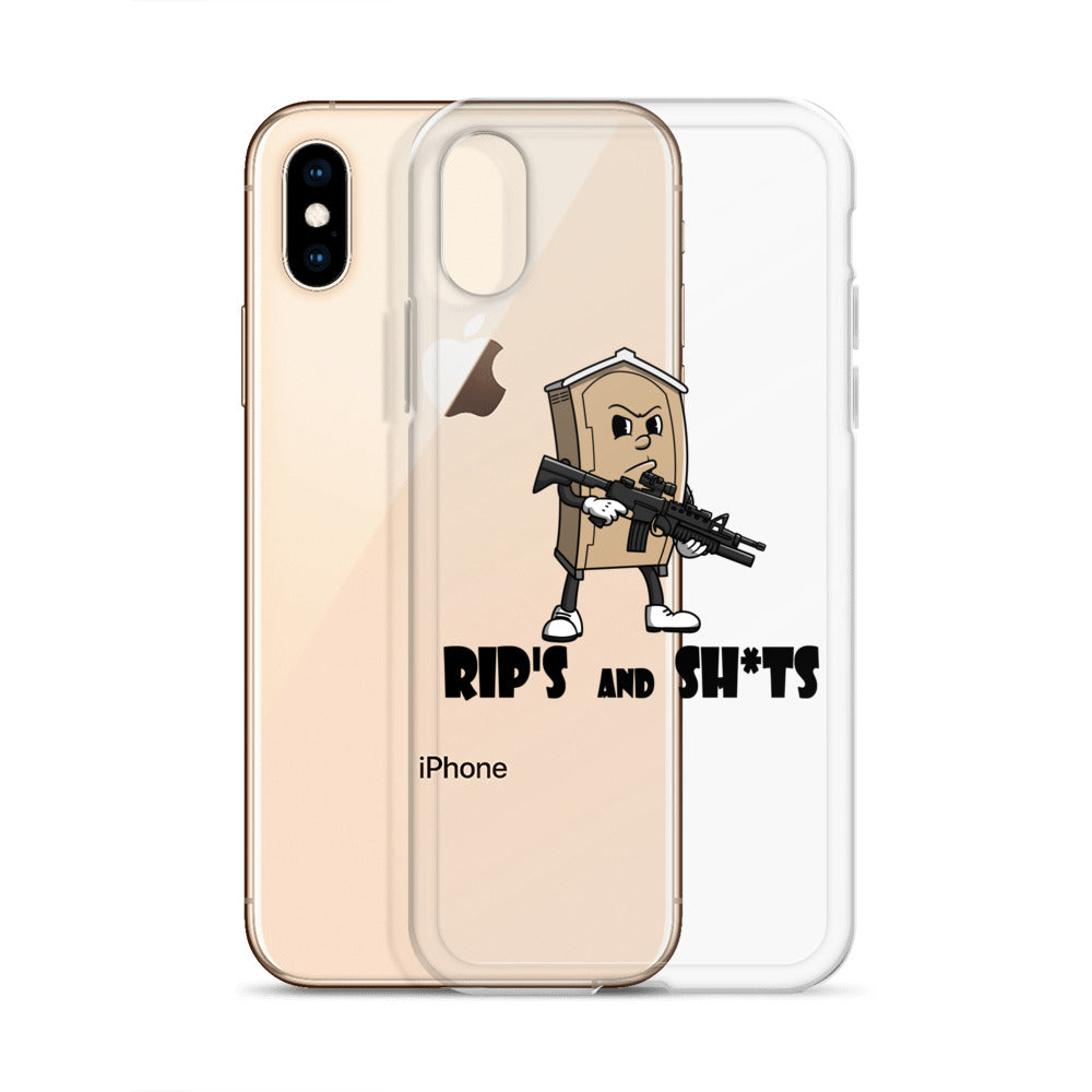 Rip's and Shits iPhone case