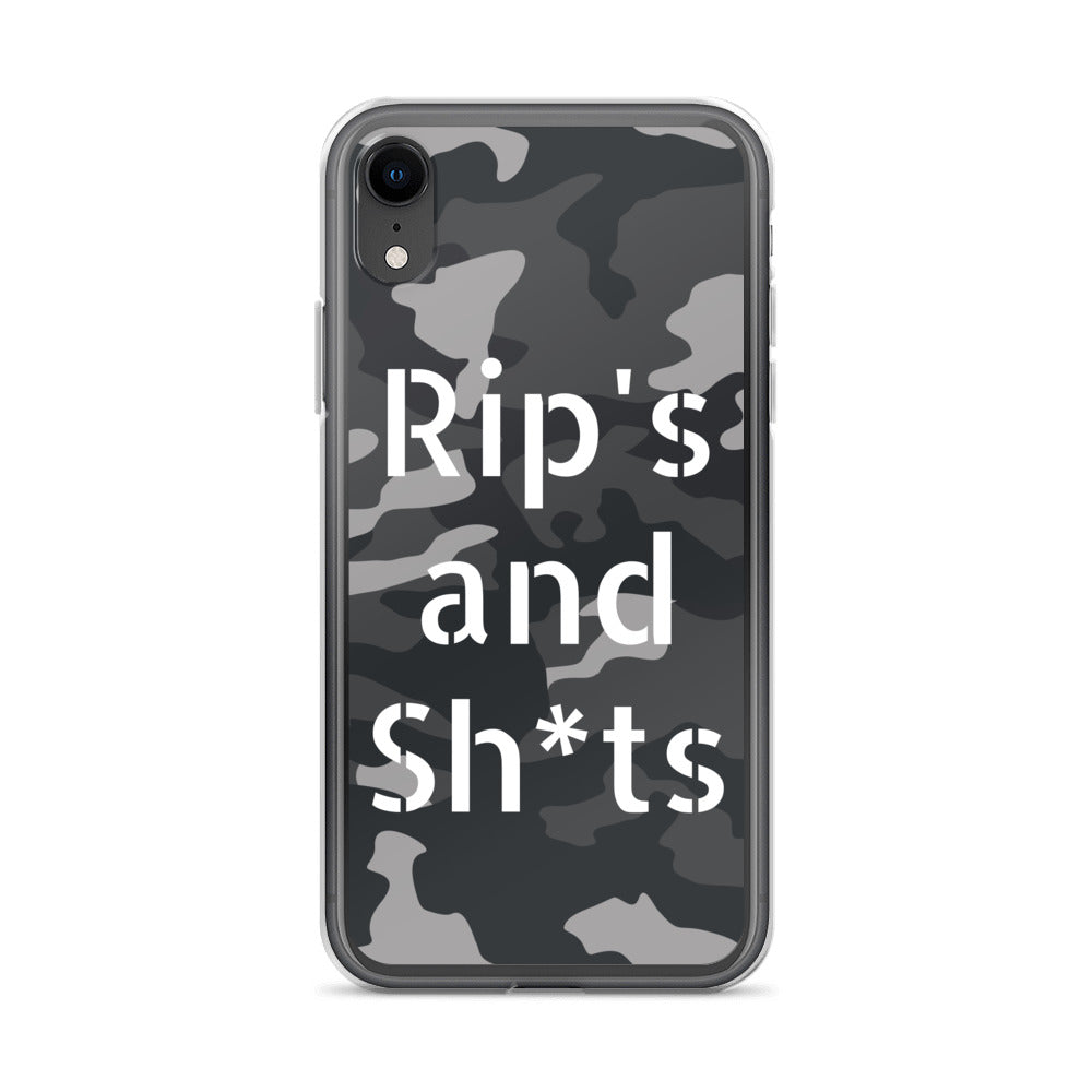 Rips and Sh*ts iPhone Case