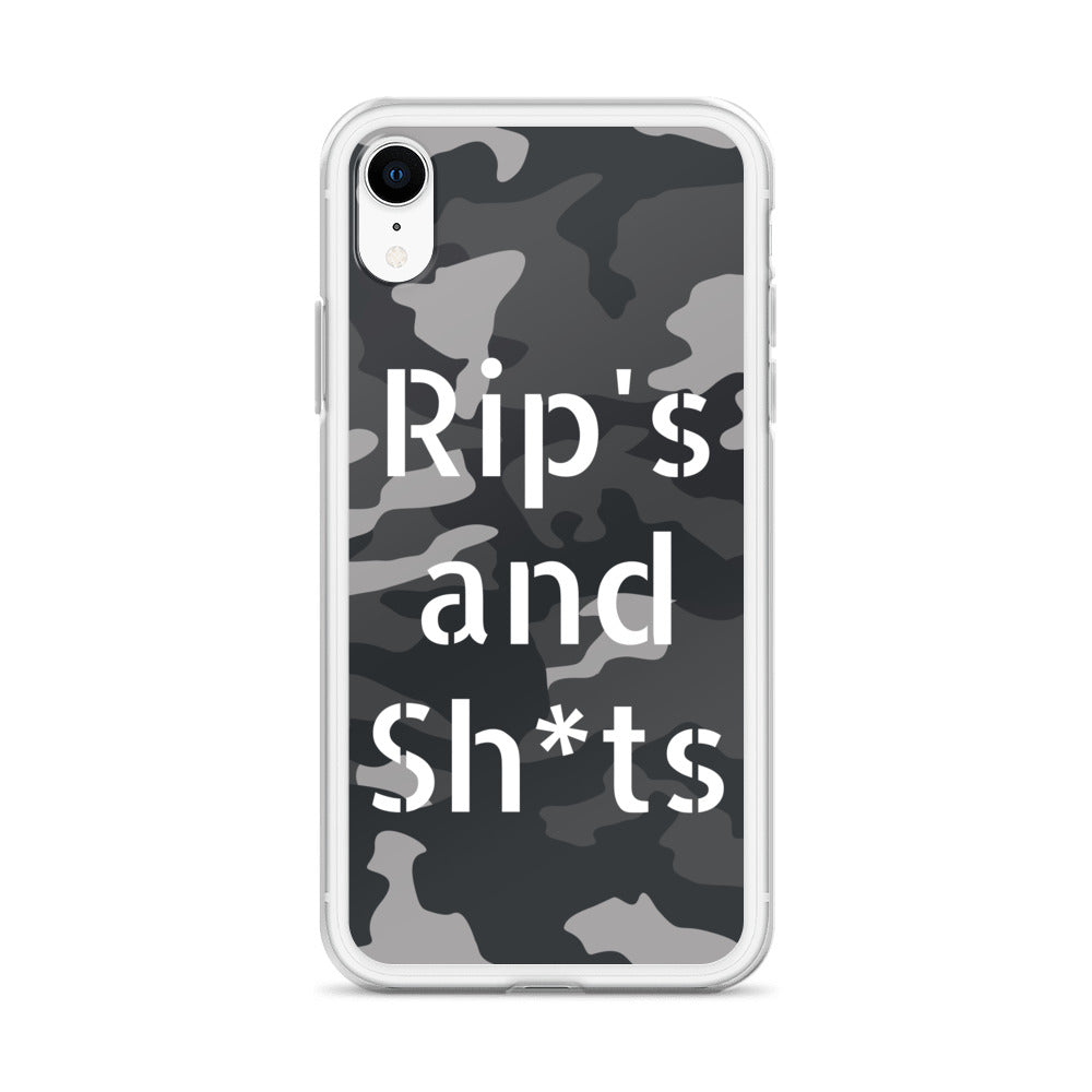 Rips and Sh*ts iPhone Case