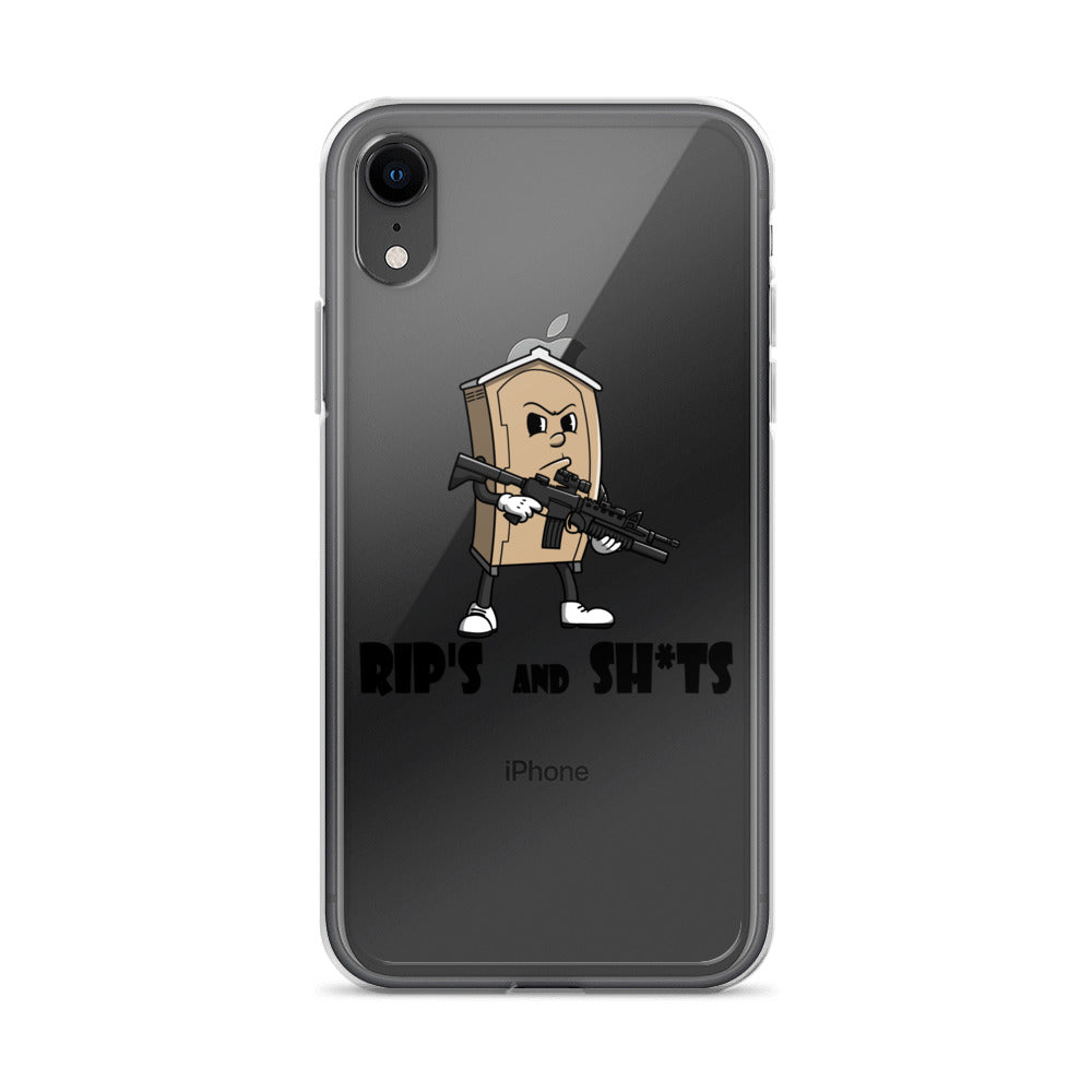 Rip's and Shits iPhone case