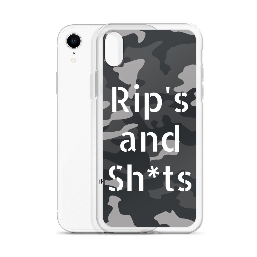 Rips and Sh*ts iPhone Case