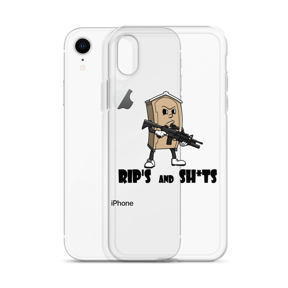 Rip's and Shits iPhone case