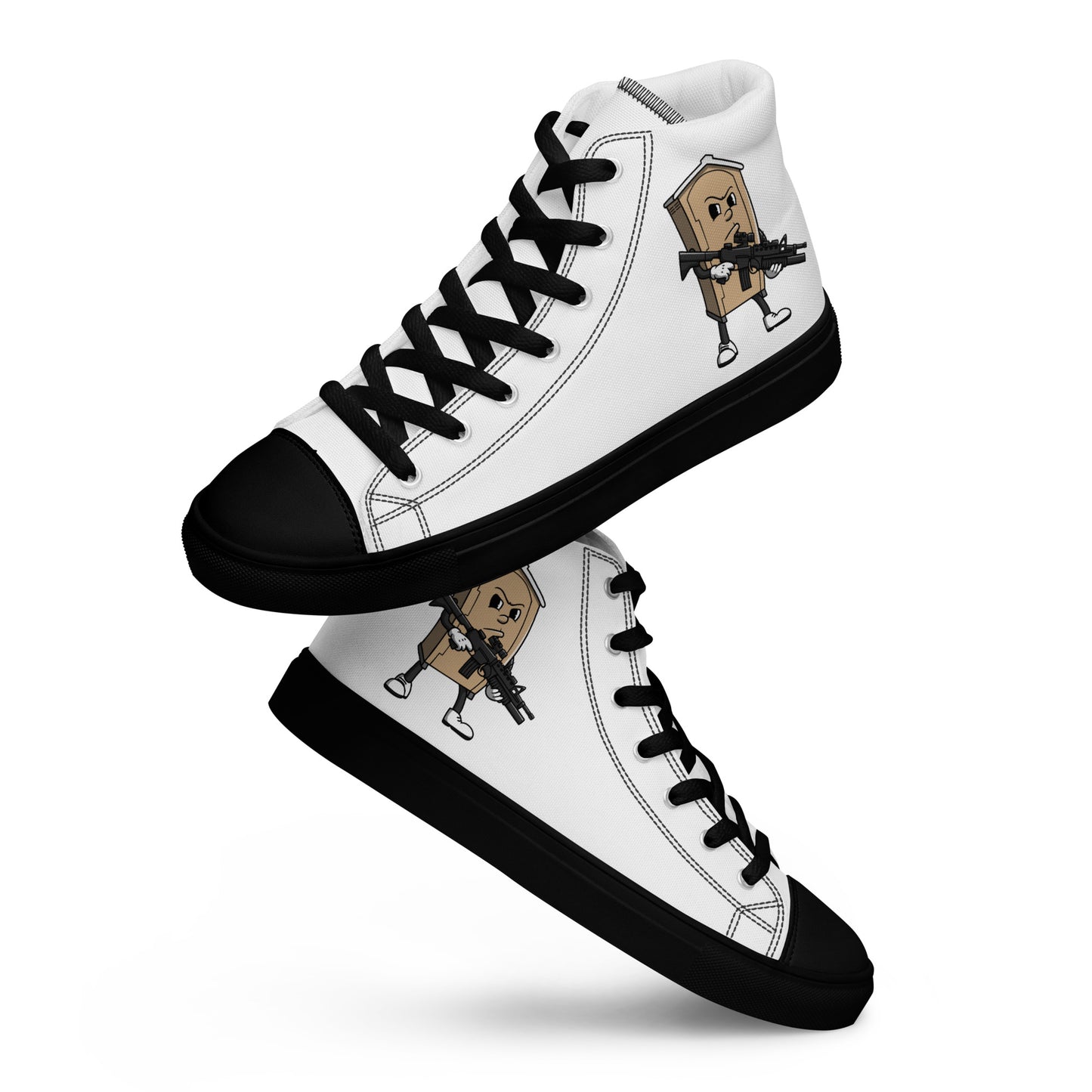 Women’s high top canvas shoes