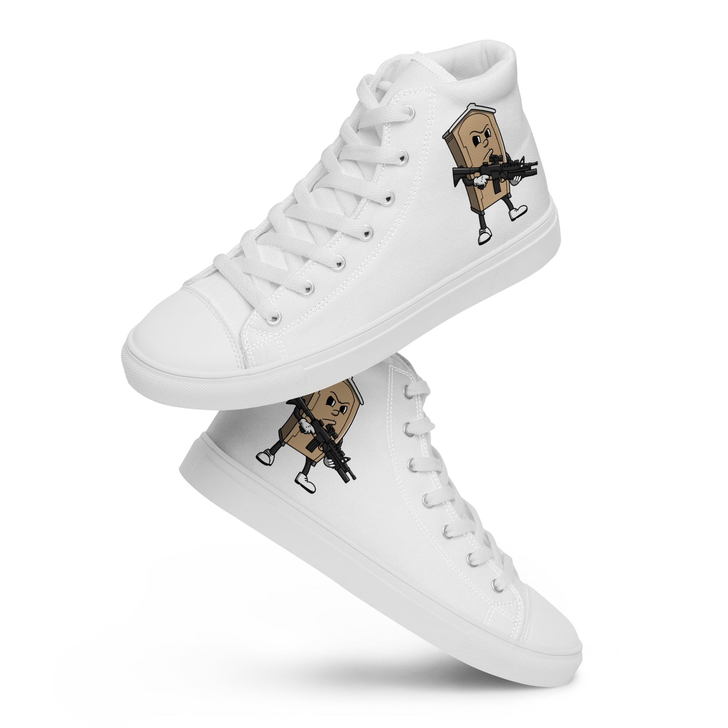 Women’s high top canvas shoes