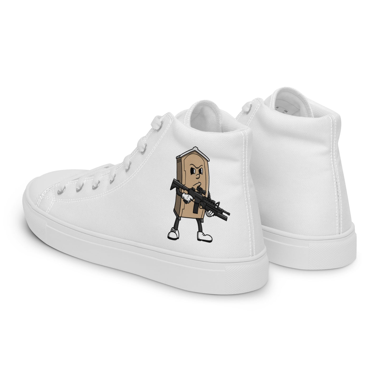 Women’s high top canvas shoes