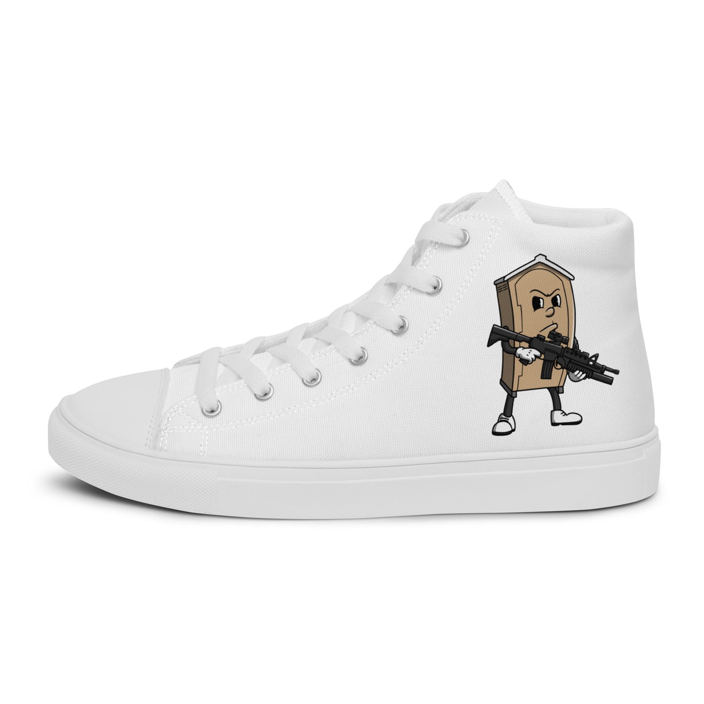 Women’s high top canvas shoes